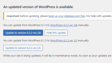 Có nên bật cập nhật WordPress tự động không?